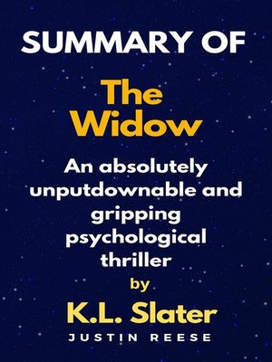 cover image of Summary of the Widow by K.L. Slater
